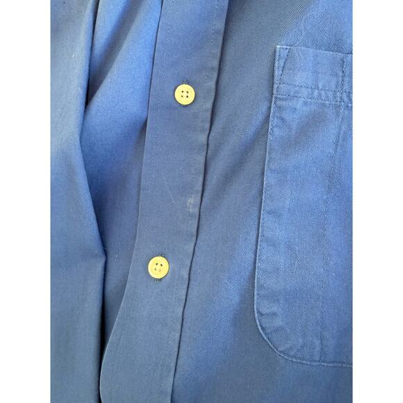 Pheasants Forever XL Dunbrooke men's blue Shirt button-up long-sleeve - Picture 9 of 11